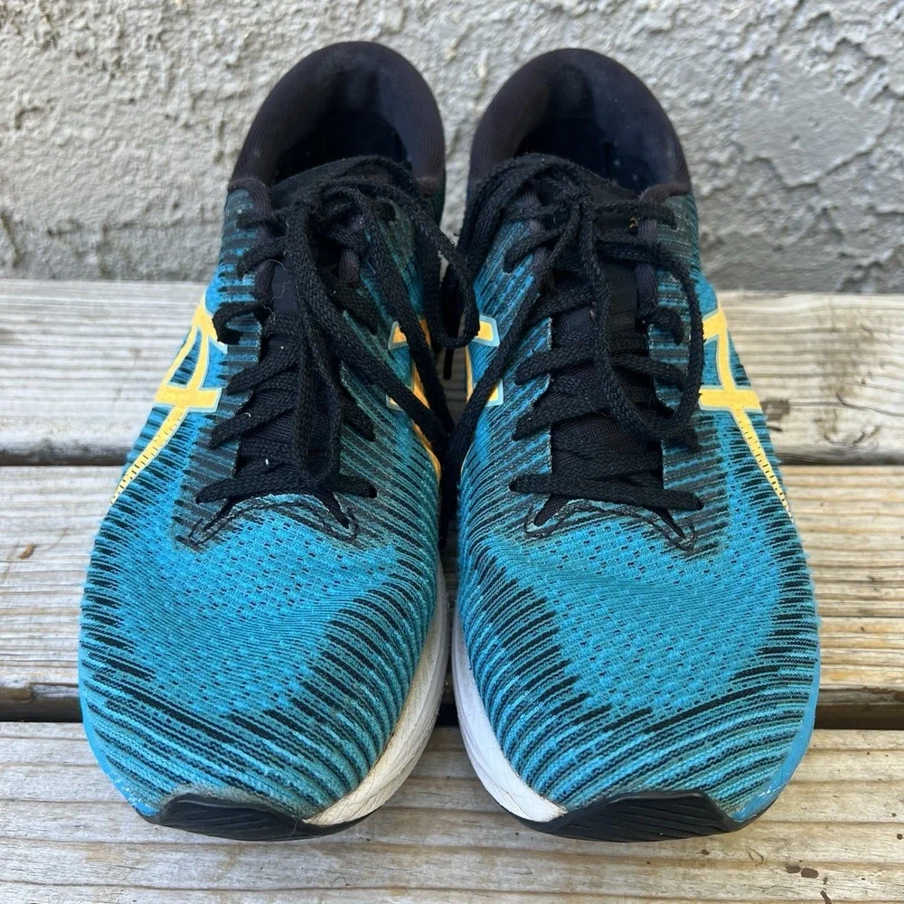 Asics Shoes Men Size 7.5 Magic Speed 2 1011B443-400 Sneakers Blue Running